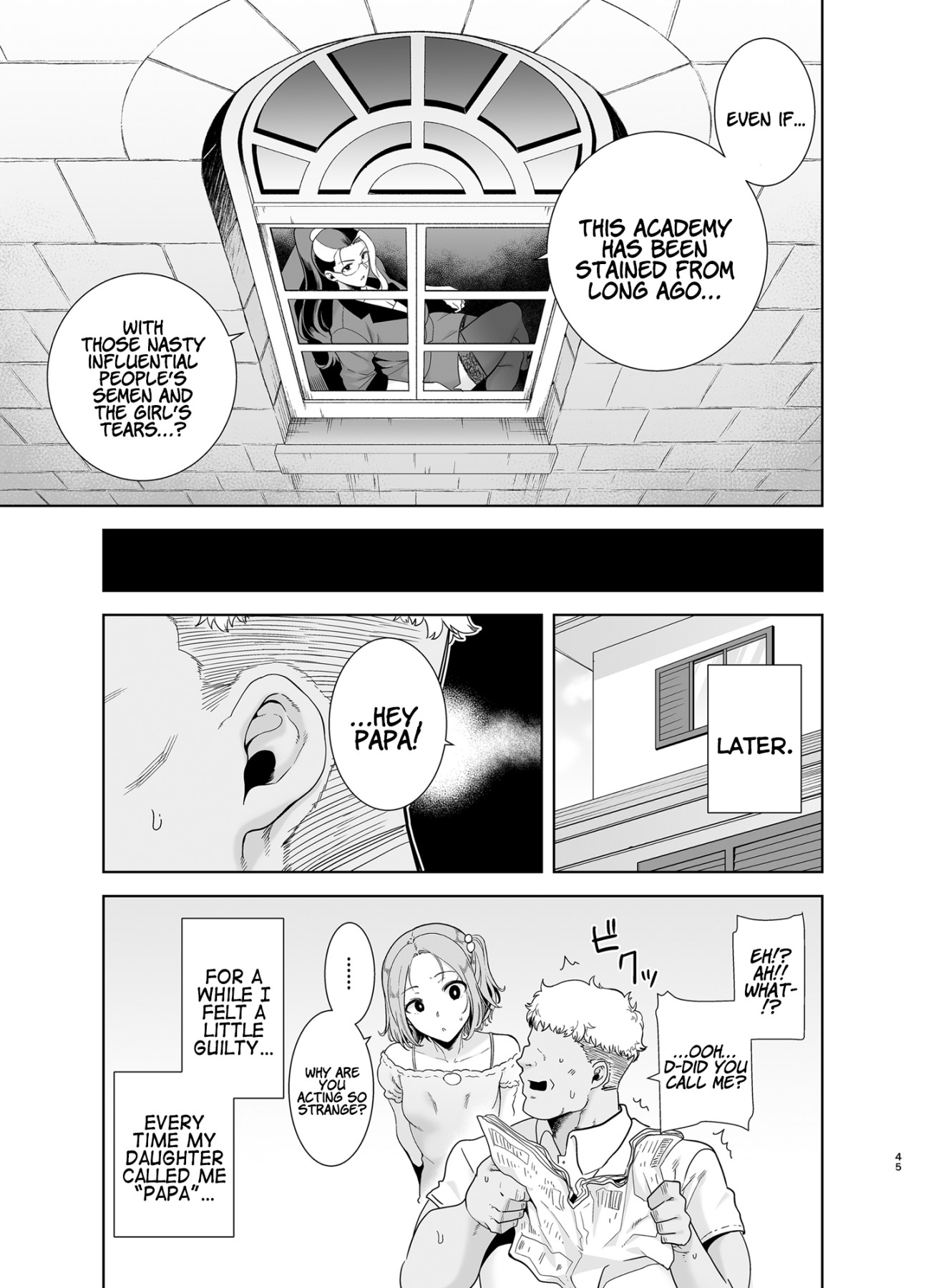 Hentai Manga Comic-Seika Girls' Academy High School's Official Rod Oji-san 4-Read-44